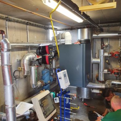 Chaufferie collective