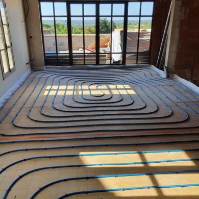 plancher chauffant uzes