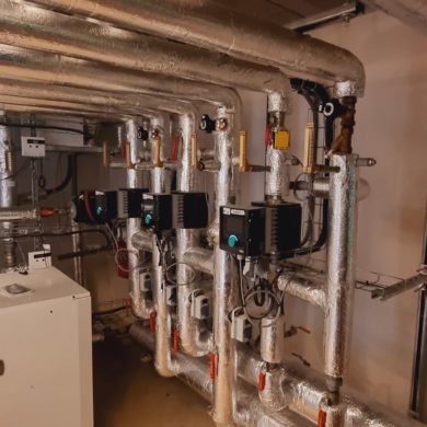 géothermie bouquet préfabrication chaufferie