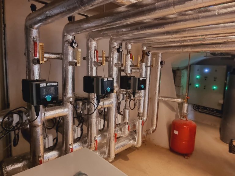 géothermie bouquet préfabrication chaufferie