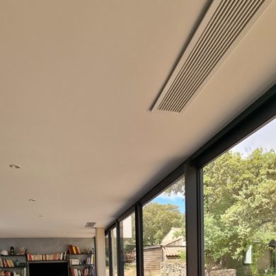 CONSTRUCTION MAISON GAINABLE JUNAS NIMES GARD PLOMBIER CHAUFFAGISTE CLIMATISATION HITACHI BGPC