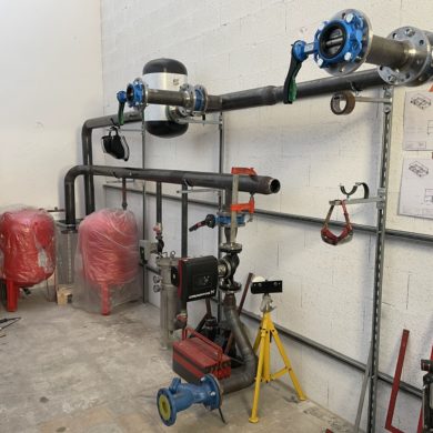 Préfabrication chaufferie