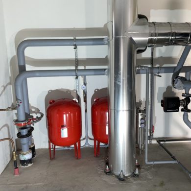 Préfabrication chaufferie