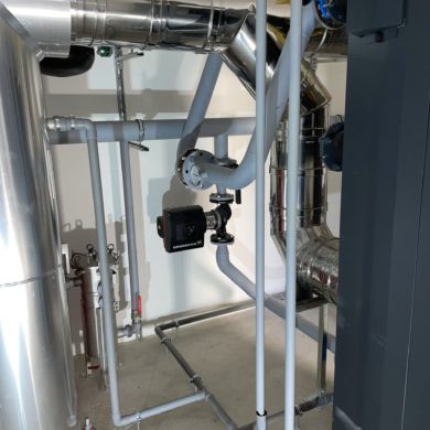 Préfabrication chaufferie