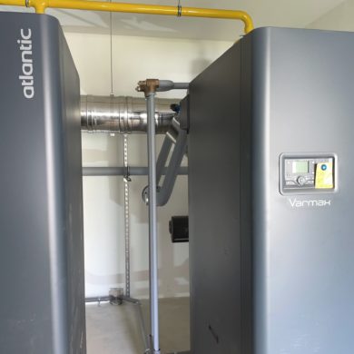 Préfabrication chaufferie