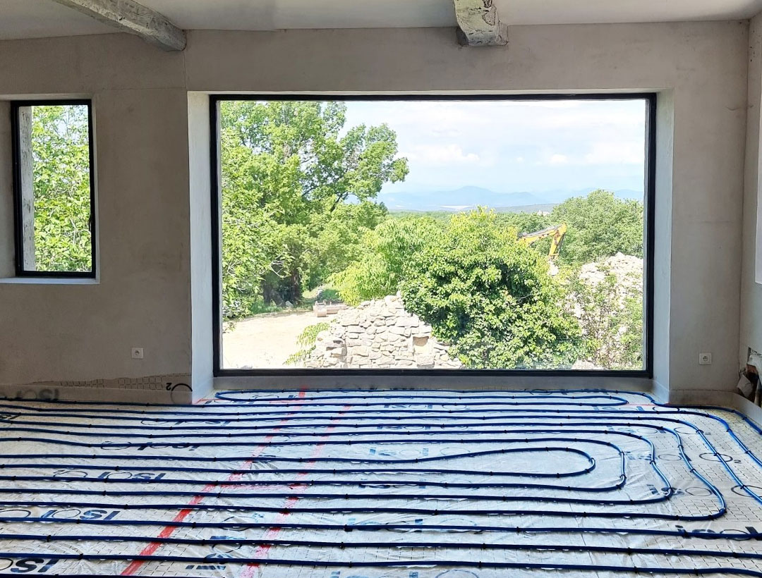 Plancher chauffant - Chauffage - BG PLOMBERIE ET CHAUFFAGE NIMES GARD